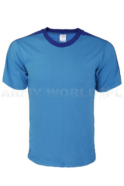 T-shirt Sportowy Polski 504/MON Oryginał Niebieski Nowy