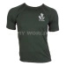 Thermoactive T-shirt Coolmax  With Badge The Rifles Dark Green Used