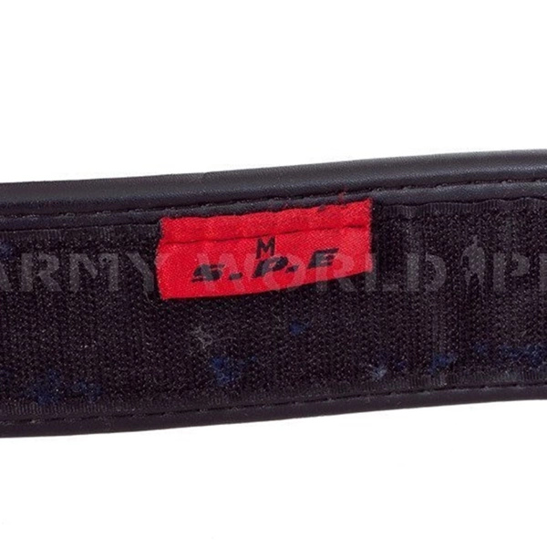 Military Synthetic Leather Tactical Belt Dutch Army Black New