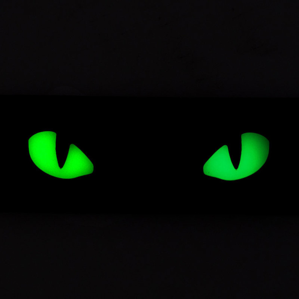 Naszywka Cat Eyes 3D PVC M-Tac Czarna (51114002)
