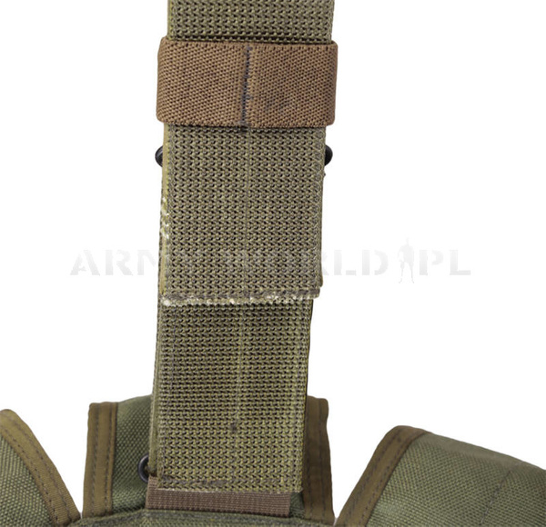 Thigh Panel 6x Grenade Pouch / 6x Frag Flash Grenade Drop Leg Dynamic Entry Eagle Industries Olive Original Used