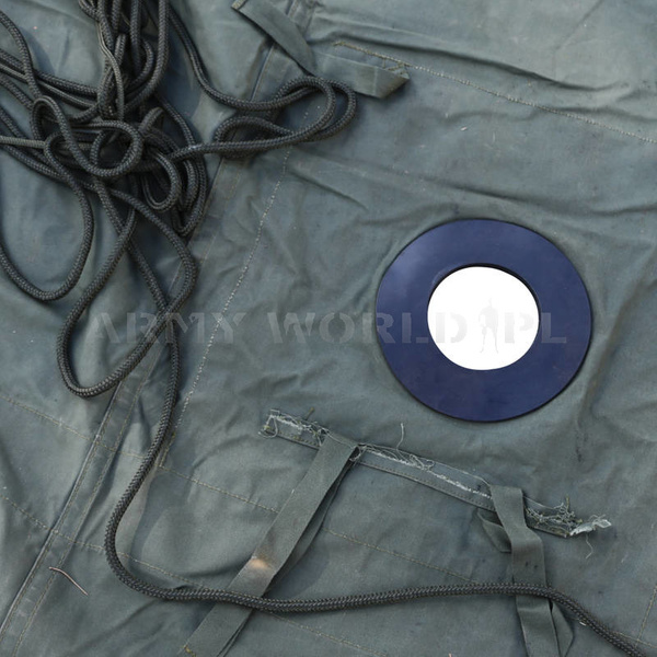 Czasza Namiotu Wojskowa Holenderska Łukowa TentDoek Oryginał Demobil BDB