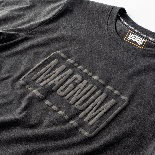 T-shirt Essential 2.0 Bawełniany Magnum Melange Czarny (M000149264)