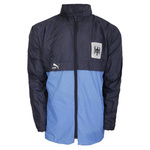 Bundeswehr Military Windbreaker Jacket Navy Blue Original Surplus Very Good Condition