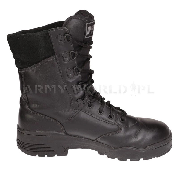 Military Boots Magnum Stealth Leather Black Military Surplus New