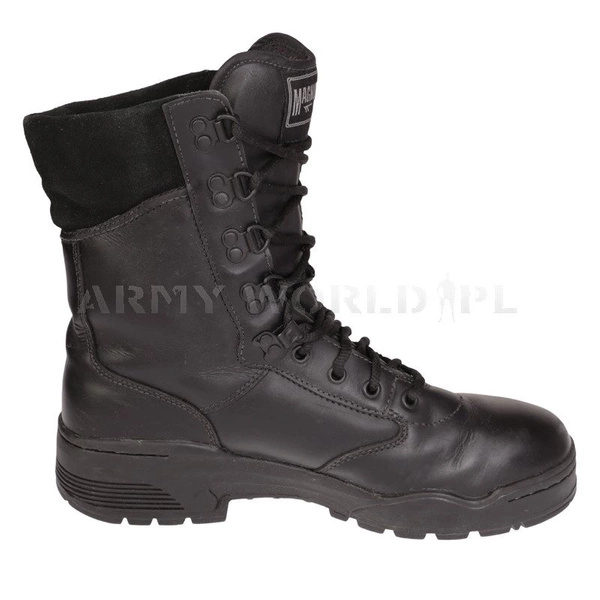 Buty Wojskowe Magnum Stealth Leather Czarne Oryginał Nowe II Gatunek