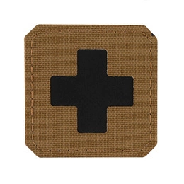 Naszywka Medyk "Medic Cross" M-Tac Coyote / Czarna (51122502)