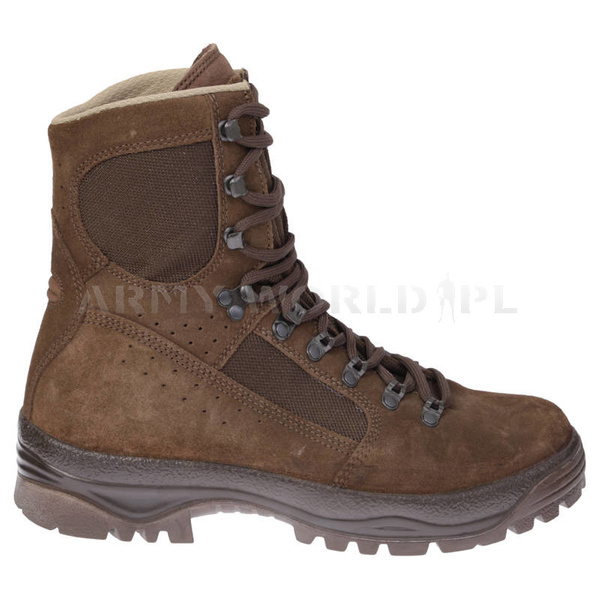 Buty Wojskowe 3743-10 Meindl Combat Hight Liability Desert Brązowe Oryginał Demobil DST