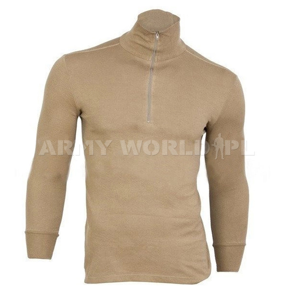 Military Tricot Bundeswehr New Model Khaki Original Used II Quality - Set Of 10 Pieces