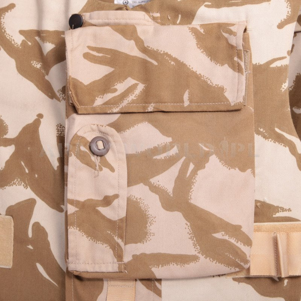 Kamizelka Taktyczna Ochronna Brytyjska DPM Desert Cover Combat Weste Oryginał Demobil DB