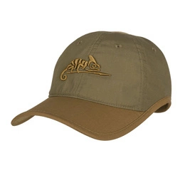 Baseball Cap Logo Ripstop Helikon-Tex Adaptive Green / Coyote (CZ-LGC-PR-1211A)