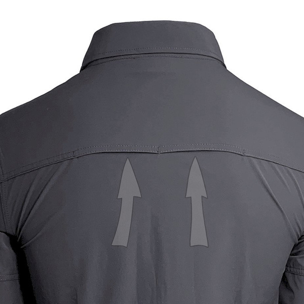 Koszula Taktyczna Texar Długi Rękaw Grey (30-TACS-SH-GR)