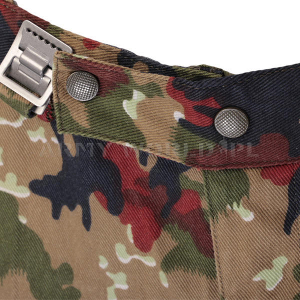 Spodnie Wojskowe Szwajcarskie Z Szelkami M70 Alpentarn Oryginał Demobil II Gatunek