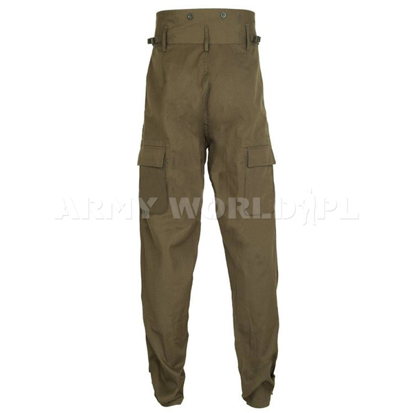 Military Czech Trousers Model M85 Oliv Original Demobil