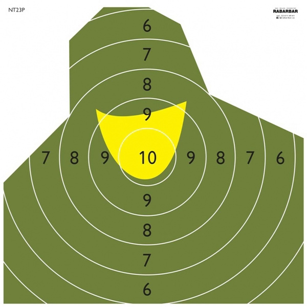 Tarcza Sylwetkowa NT-23P "Żołnierz" 50 x 50 cm 