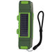 Radio Awaryjne Solarne z Latarką, Lampką LED, SOS i Powerbankiem JB Tacticals Zielone (JB-03)