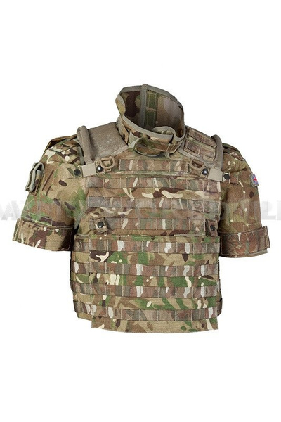 Kamizelka Taktyczna Modułowa Cover Body Armour OSPREY MK4 MTP Brytyjska Z Ładownicami + Wkłady Oryginał Demobil BDB 