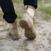 Shoes HAIX AIRPOWER P9 Desert Original Bundeswehr Used Very Good Condition