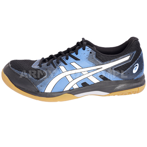 Buty Sportowe ASICS Gel-Rocket 9 1071A030 Czarno / Niebieskie Nowe