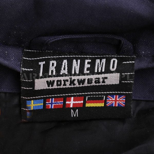 Kurtka Wojskowa Brytyjska Tranemo Workwear Wodoodporna Granatowa Oryginał Nowa