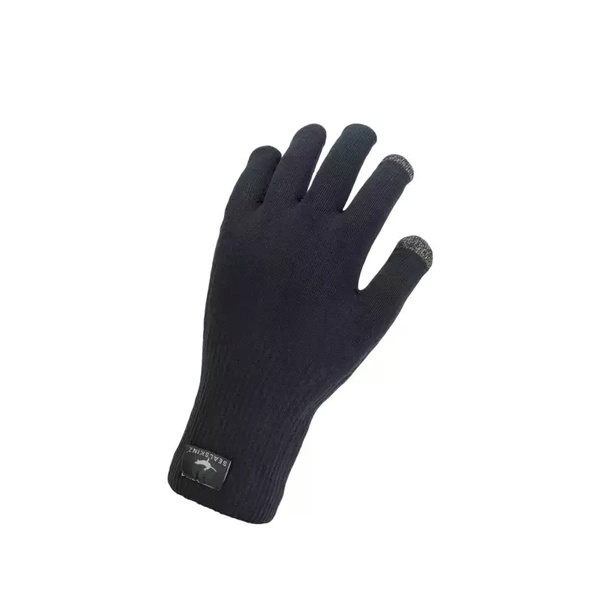 Waterproof Gloves Sealskinz All Weather Ultra Grip Knitted Black (12100082)