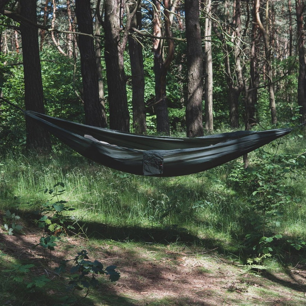 Hamak Lekki Turystyczny Ważka V2 TigerWood Green