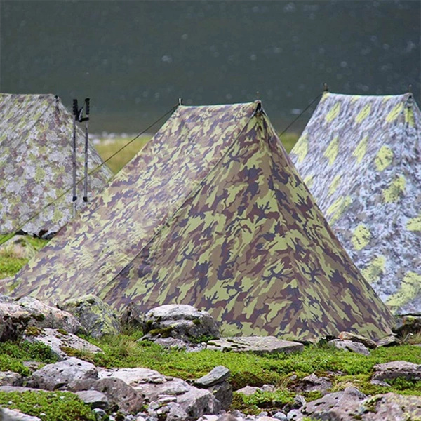 Tarp /Tent End Pieces For Orginal /Thermo Jerven Forest Camo (1010)