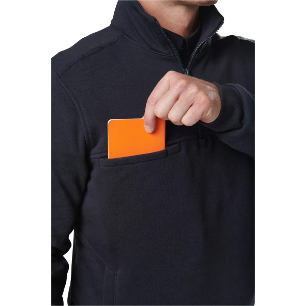 Bluza Job Shirt 1/4 Zip 2.0 5.11 Czarna (72534ABR)