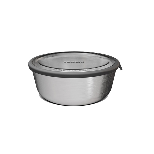Miska Turystyczna Z Pokrywką Prepping Bowl 600 ml Stainless Steel Primus Stalowa (P743660)
