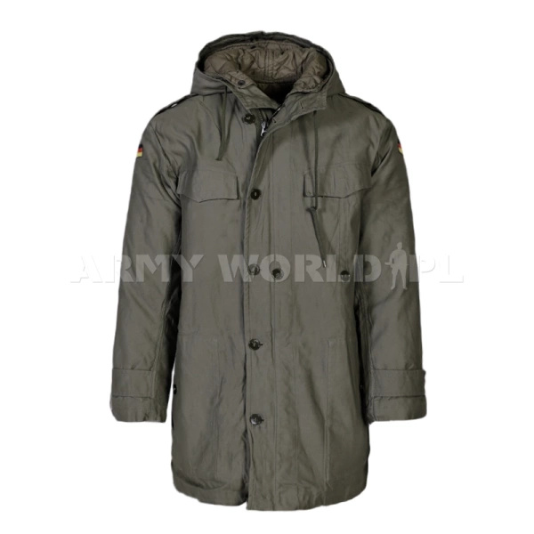 Kurtka Parka Bundeswehr Nowy Model Oliv Ocieplana Krótka Oryginał Demobil DB 
