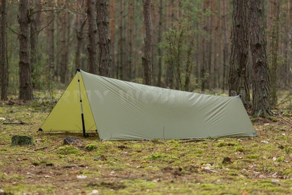 Tarpaulin Solo 2,6 x 2,6 m Lesovik Crocodile Green