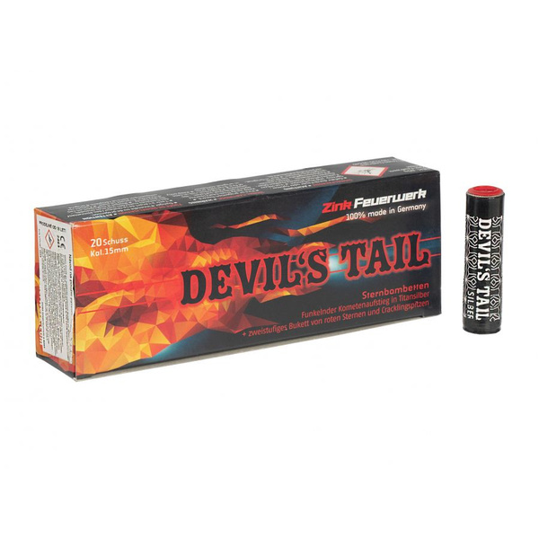 Race Pistoletowe Zink Feuerwerk Devil's Tail 20 szt.