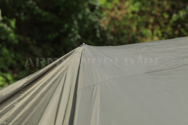 Dutch Army Tarpaulin Shelter 320 x 390 cm Olive Green Genuine Military Surplus Used