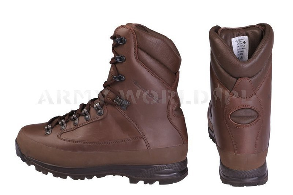 Winter Boots Cold Wet Weather Gore-Tex Karrimor Brown Genuine Military Surplus Used Very Good Condition