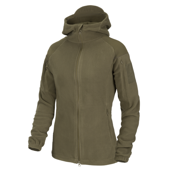 Women's Fleece Jacket CUMULUS Helikon-Tex Heavy Fleece Taiga Green (BL-CBW-HF-09)