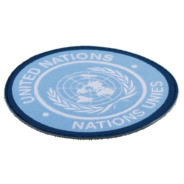 Naszywka United Nations Patch Round ClawGear Niebieska