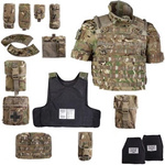 Kamizelka Taktyczna Modułowa Cover Body Armour OSPREY MK4 MTP Brytyjska Z Ładownicami + Wkłady Oryginał Demobil BDB