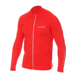Bluza Termoaktywna Męska Athletic Brubeck Czerwona (LS1408M)