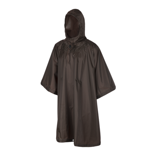 Peleryna Przeciwdeszczowa - Poncho Ripstop Helikon-Tex Earth Brown (PO-MUS-PO-0A)