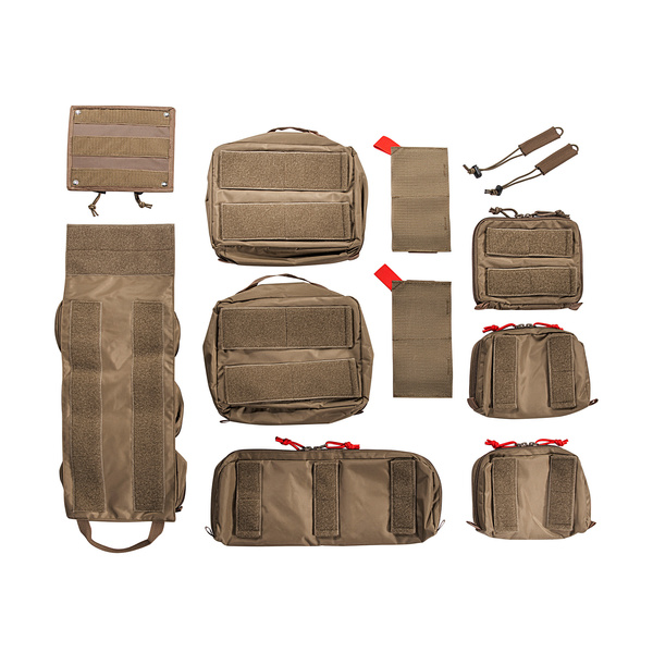 Zestaw Kieszeni Modular Medic Insert 30 VL Tasmanian Tiger Coyote Brown (7177.346)