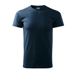 T-shirt Basic 129 Malfini Granatowy
