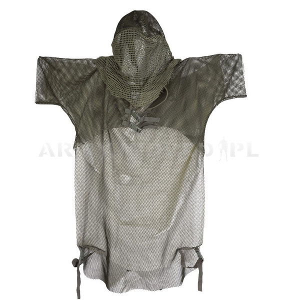 Kaptur Do Poncho / Kamizelki Do Przygotowania Maskowania Ghillie Suit Arktis Olive Oryginał Demobil BDB