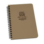 All-Weather Notebook Rite in the Rain 4 5/8 x 7" Tan New