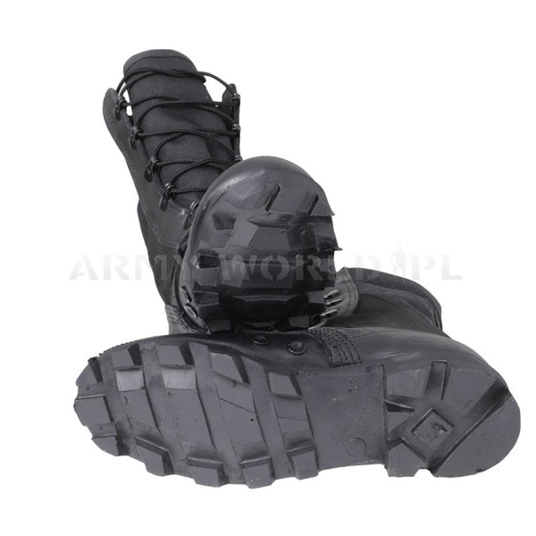 US ARMY Boots Spike Protective Jungle Altama / Wellco Black Original New - Set Of 10 Pairs