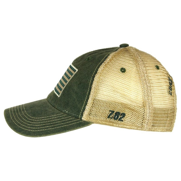 Czapka Tactical US Flag Vintage 7.62 Design Olive (HAT-T1094GRN)