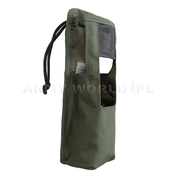 Dutch Bag / Pouch For Radio MOLLE Harris Olive Original Used II Quality