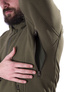 Fleece Jacket with A Hood Hercules 2.0 Pentagon Wolf Grey (K08026-2.0)