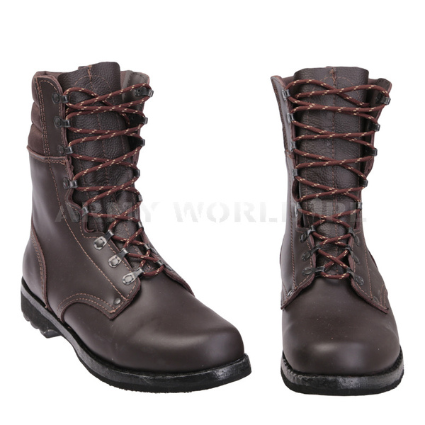 Military Boots Leather Jumpers Jozef Brown