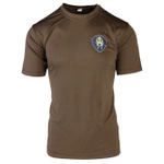 T-shirt Termoaktywny Coolmax Justcool Awdis Brązowy Oryginał Demobil DB