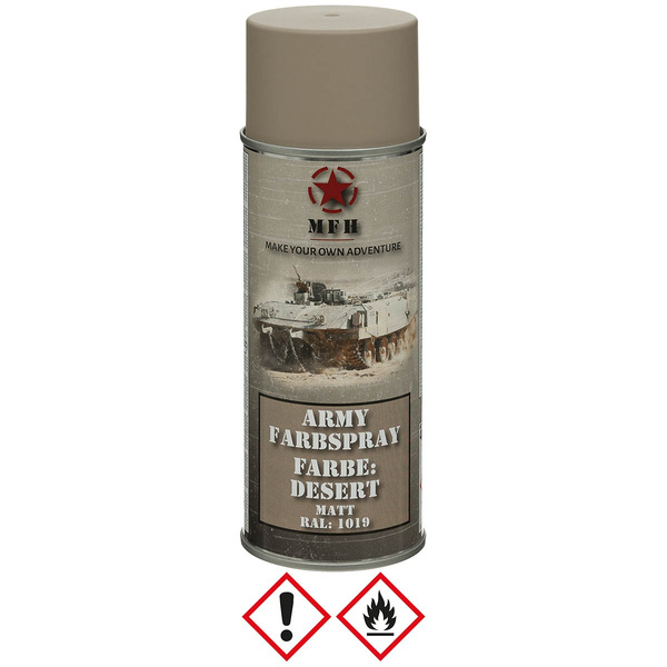 Farba Maskująca / Spray Do Broni 400 ml MFH Mat Desert (27375H)